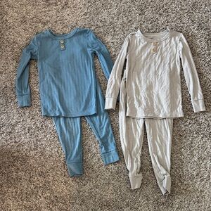 Cloud Island Kids Pajama Set - Blue and Gray
